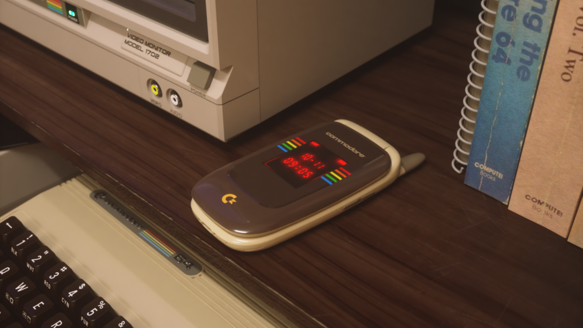 Commodore 的最新小工具是一款可阻止社交媒體和瀏覽器的可折疊手機
