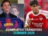 2026 年夏天確認的每筆英超轉會