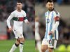 梅西 (Lionel Messi) 與克里斯蒂亞諾·羅納爾多 (Cristiano Ronaldo) 2026 年世界杯在堪薩斯州的對決可能會將四分之一決賽的門票價格推高至四位數
