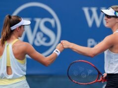 加拿大選手加布里埃拉·達布羅斯基 (Gabriela Dabrowski) 奪得伊斯特本公開賽女雙冠軍