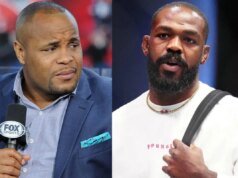 丹尼爾·科米爾 (Daniel Cormier) 聲稱喬恩·瓊斯 (Jon Jones) 拒絕了 7 位數的報價,以避免與他摔跤