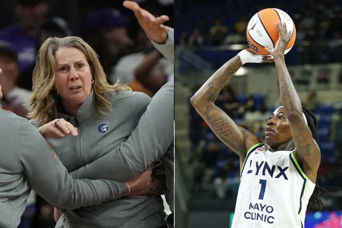 與所有運動一樣，WNBA 的裁判在一晚的臉部即興表演中達到了新的水平