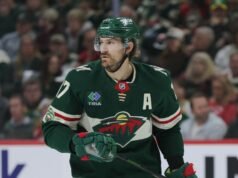 《The Wild》的馬庫斯福利尼奧 (Marcus Foligno) 榮獲克蘭西國王紀念獎杯