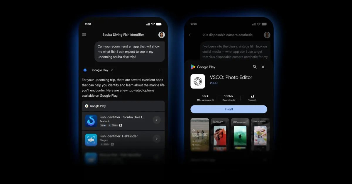 Gemini 的新 Google Play 整合可讓您找到 Android 應用程式