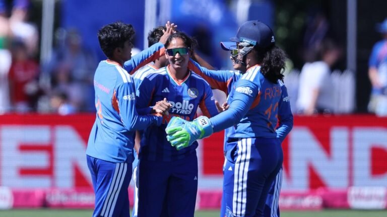 IND-W vs ENG-W 第三場 T20I：所有目光都集中在 Smriti Mandhana 上，湯頓決賽中位領先