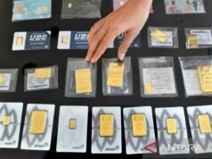 週四,Antum 黃金價格下跌 15,000 印尼盾,至 27.59 億印尼盾/克。