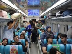 Daop 2 進入學校假期的火車票銷售量出現成長