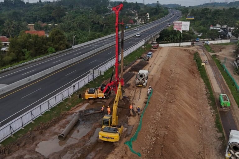 沙拉迪加收費站建置進度已達13.2%