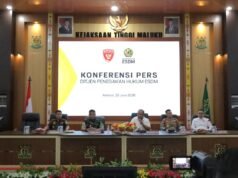 KESDM-Polary 公佈了 26 名涉嫌在馬魯古非法採礦的嫌疑犯名單