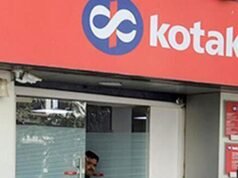 Kotak Mahindra 銀行股價下跌 3%