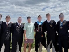 涉及高中長曲棍球隊的畢業雪茄故事引起了學校官員的熱議。家族的律師從事荊棘交易。