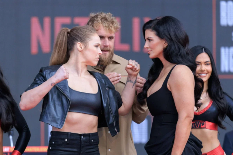 隆達·魯西 (Ronda Rousey) 在 17 秒擊敗吉娜·卡拉諾 (Gina Carano) 後獲得好萊塢 MMA 新角色