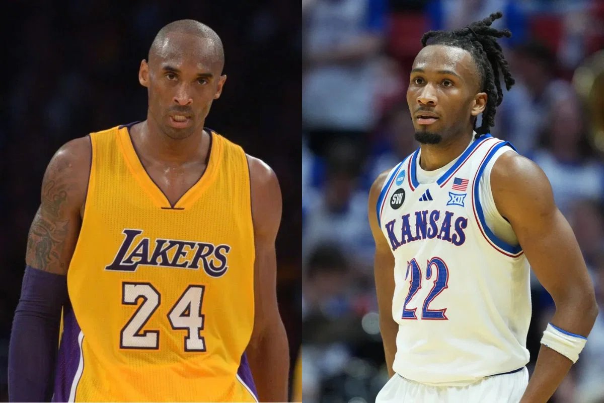 「我能看到Kobe（布萊恩特）」：NBA 傳奇人物達林彼得森 (Darrin Peterson) 對被爵士隊選為第二順位球員的反應。