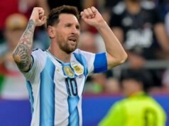 梅西 (Lionel Messi) 在破紀錄的夜晚並列世界盃歷史榜單榜首