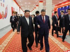 習近平訪問期間,北韓金正恩支持中國對台灣的主權主張