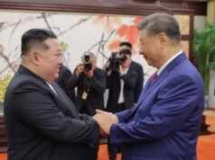 中國國家主席習近平抵達北韓與金正恩進行罕見訪問