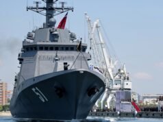 北韓金正恩稱新軍艦服役後核海軍取得進展