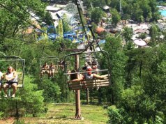 諾貝爾斯遊樂園 (Knoebels Amusement Resort) 將於 2026 年慶祝成立 100 週年,免費入場。