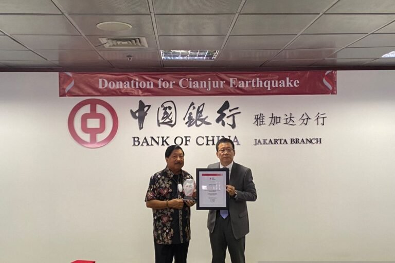 中銀香港雅加達分行獲委任為RI人民幣清算行