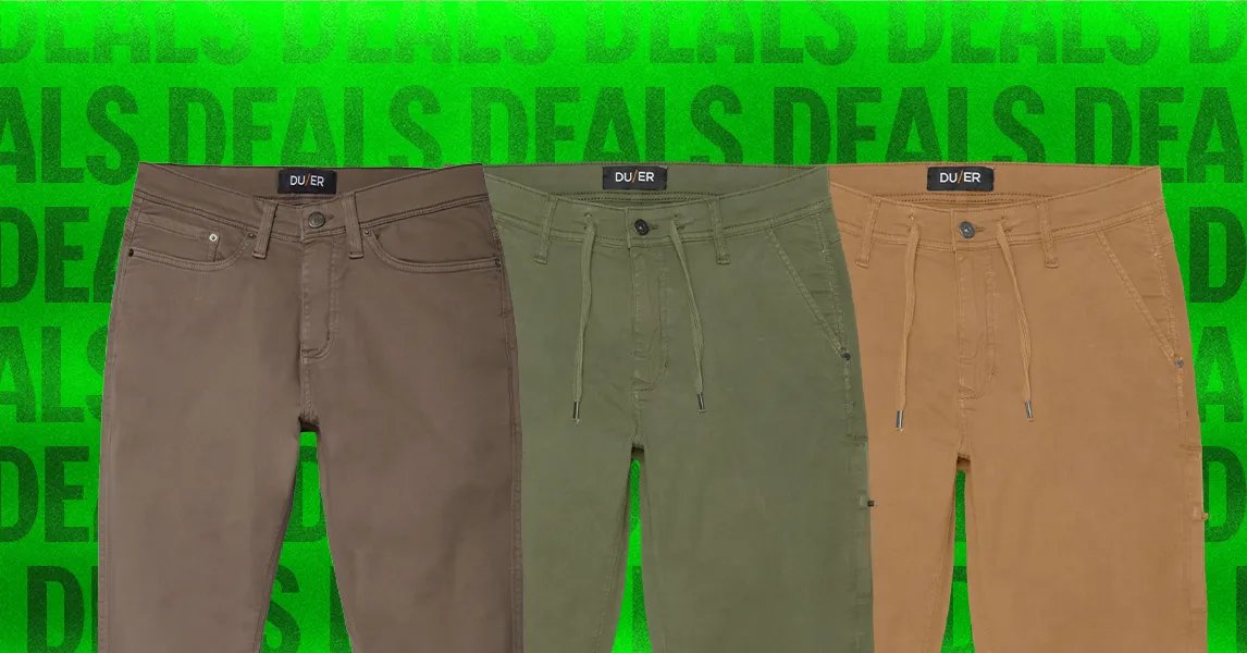 Duer’s Wear Everywhere 褲子本週末發售