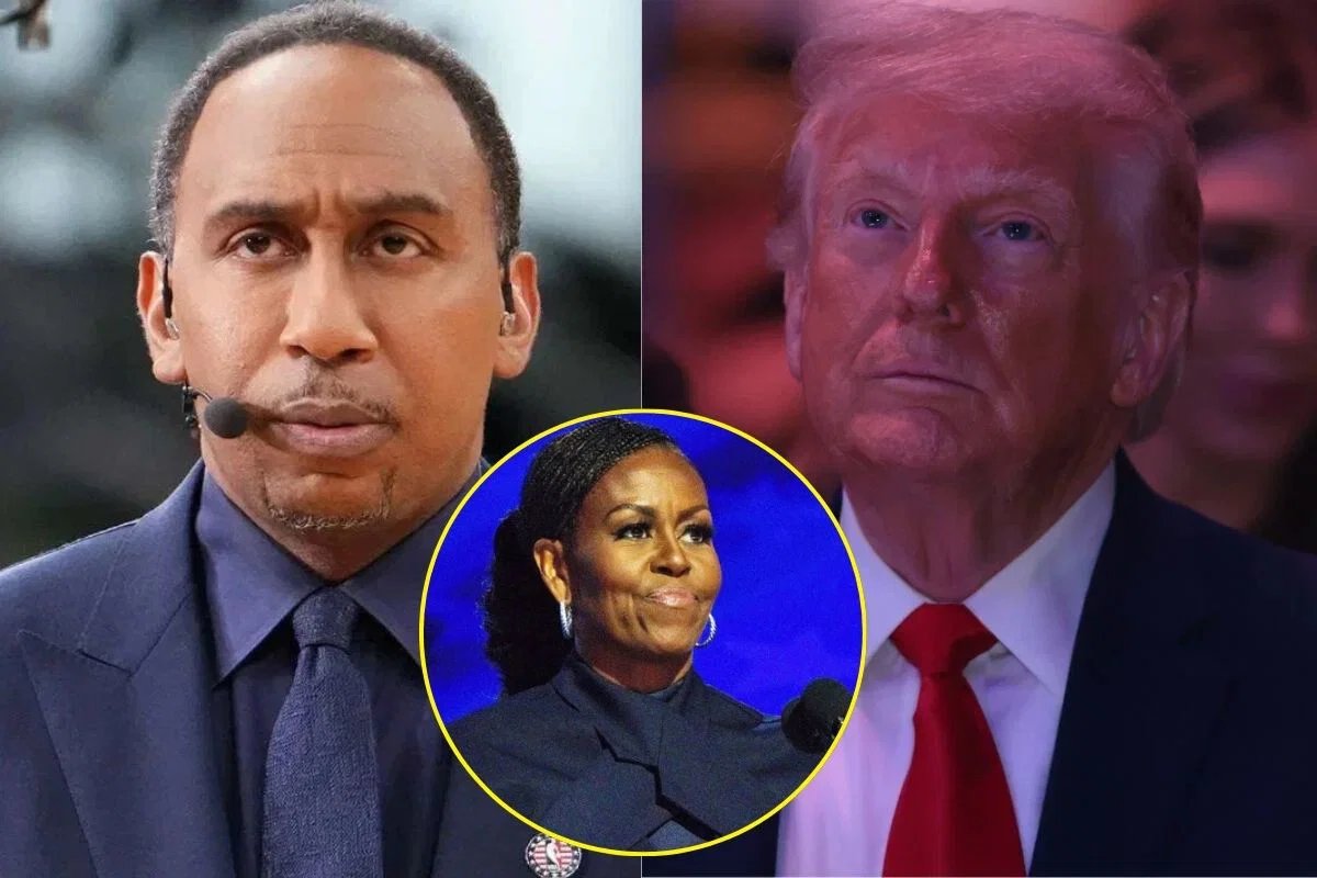 史蒂芬·A·史密斯 (Stephen A. Smith) 猛烈抨擊唐納德·特朗普 (Donald Trump) 在米歇爾·奧巴馬 (Michelle Obama) 在 UFC 白宮不尊重之後保持沉默。