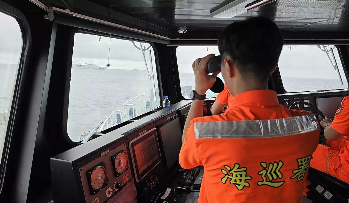 英國、德國和法國對中國在台灣以東的活動表示關注
