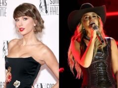 泰勒絲 (Taylor Swift) 和倫尼威爾森 (Lenny Wilson) 在特拉維斯凱爾斯 (Travis Kelce) 的 NFL 晚會上為“愛情故事”情侶帶來驚喜