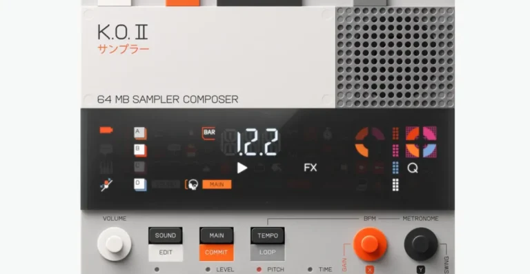 Teenage Engineering 為其 KO II 型號添加了低保真模式、USB 音訊等功能