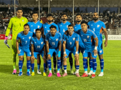 印度在 FIFA Live 排名中下降三位至 139 位