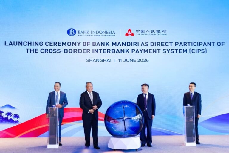 Banco Mandiri 直接連接 CIPS，加強IR-中國互聯互通