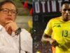 古斯塔沃彼得羅 (Gustavo Pietro) 因涉嫌對耶里·米納 (Yerry Mina) 存在種族歧視而成為颶風中心 – Publimetro Columbia