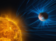 時速超過 15,000 英里的「熱木星」風首次揭示了系外行星存在磁場的證據