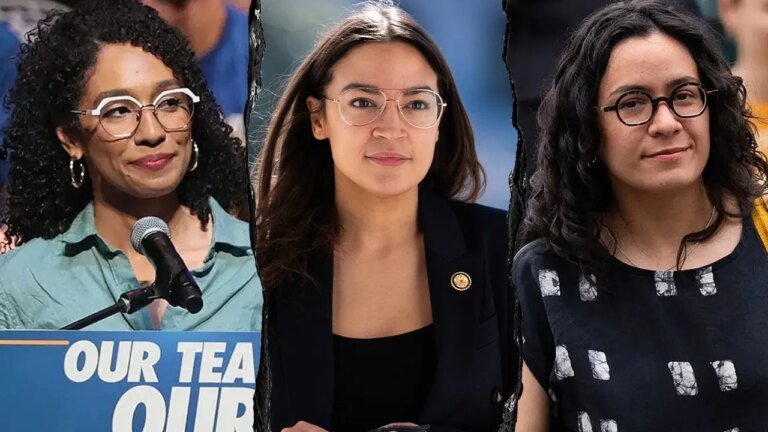 AOC 警告同事不要對潛在新成員採取敵對行為。