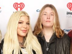 托里·斯佩林 (Tori Spelling),迪恩·麥克德莫特 (Dean McDermott) 的兒子利亞姆·羅克斯 (Liam Roxx),在舞會照片中擁有粉紅色頭髮