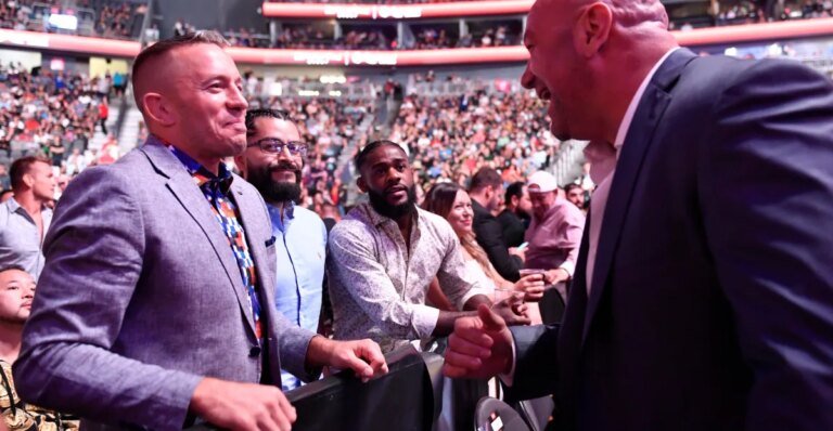 喬治聖皮埃爾向 UFC 透露了他對安德森席爾瓦之戰的請求