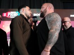 湯米·弗瑞 vs 埃迪·霍爾稱重視頻
