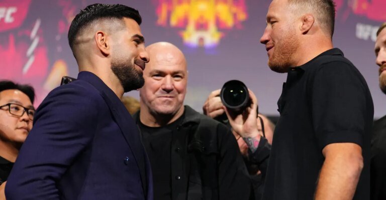 伊利亞·托普里亞 (Ilya Topuria) 在 UFC 白宮衝突前稱賈斯汀·蓋特傑 (Justin Gaethje) 的父親為“小男人”