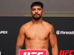 UFC Vegas 118 稱重結果:拳擊手在短時間內錯過了體重