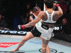 UFC Vegas 118 影片:Ketlen Souza 頭踢導致快速淘汰