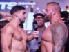艾迪霍爾 (Eddie Hall) 在 Misfit Boxing 27 主賽事中比湯米弗瑞 (Tommy Fury) 擁有 100 磅的體重優勢