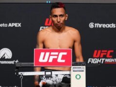 UFC Vegas 119 稱重結果:1 名選手減重 3 磅