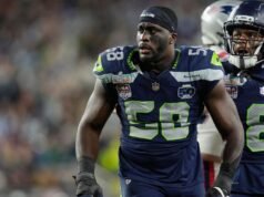 報導:海鷹隊與 OLB Derrick Hall 續約三年,價值 4200 萬美元