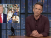塞斯·邁耶斯 (Seth Meyers) 駁斥了川普參加 NBA 總決賽的災難性決定