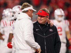 QB 的 Lane Kiffin 和 Kirby Smart 收到喬治亞太陽隊競爭對手的獎學金