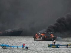 厄瓜多爾港口發生嚴重火災:至少35艘船隻受到影響