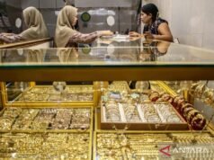UBS-Galeri24 Pegadaian 黃金價格週四早盤下跌,最終穩定