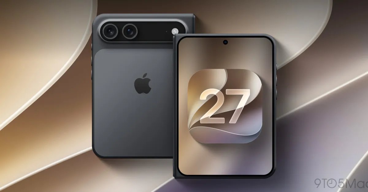 蘋果在 iOS 27 Beta 版中發布了可折疊 iPhone 的鏈接