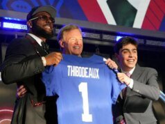《沒有工資上限》:巨人隊球星凱文·錫伯杜對 NFL 新秀在零錢後減薪的直言不諱