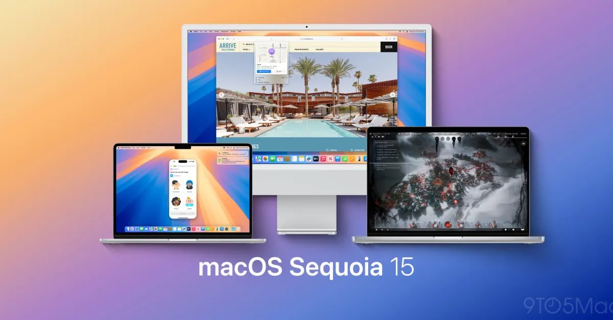 Apple 發布了針對未來 macOS Sonoma 和 macOS Sequoia 更新的 RC 版本