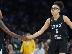 奧利維亞·邁爾斯 (Olivia Miles) 憑藉 8 個三分球創造 WNBA 新秀紀錄,幫助 Lynx 擊敗 Valkyries